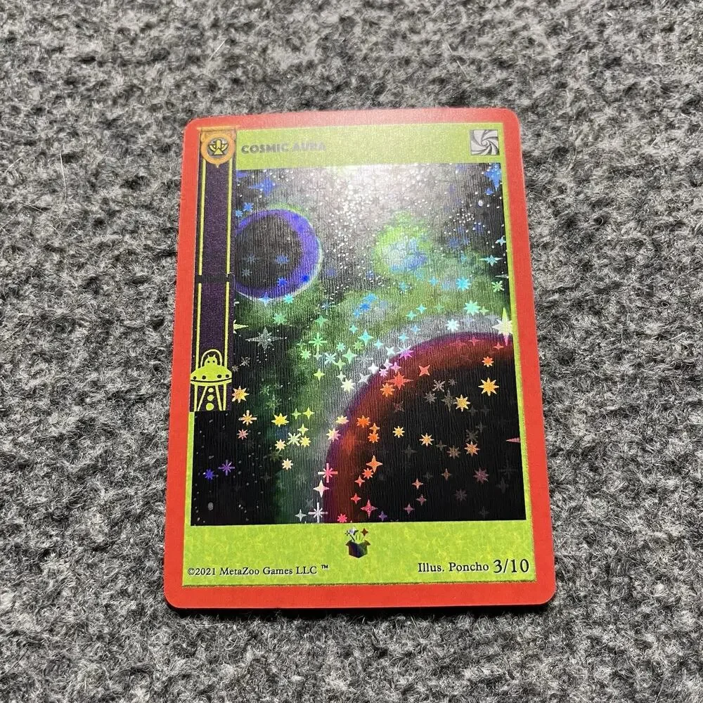 Metazoo Cosmic Aura Box Topper Cryptid Nation 1st Edition Full Holo 3/10 NM